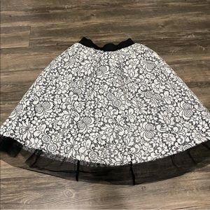 Senza Tempo Lace & Tulle Skirt